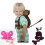 Niedlicher Affen-verloren-Kleinkind-Rucksack, 6