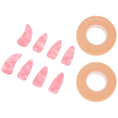 Conjunto De Protetores De Celuloide Para Unhas De Zheng