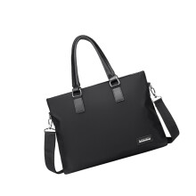 Laptop Bag 13 Inch For Men Crossbody Bag Handbag Briefcase Black For Business Travel