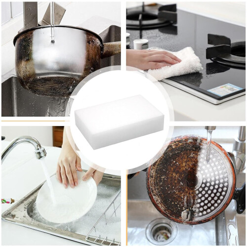 Nano Dish Sponge Multipurpose Cleaning Tool High-Performance Kitchen Sponge For Tableware And Surfaces Solid Material 2