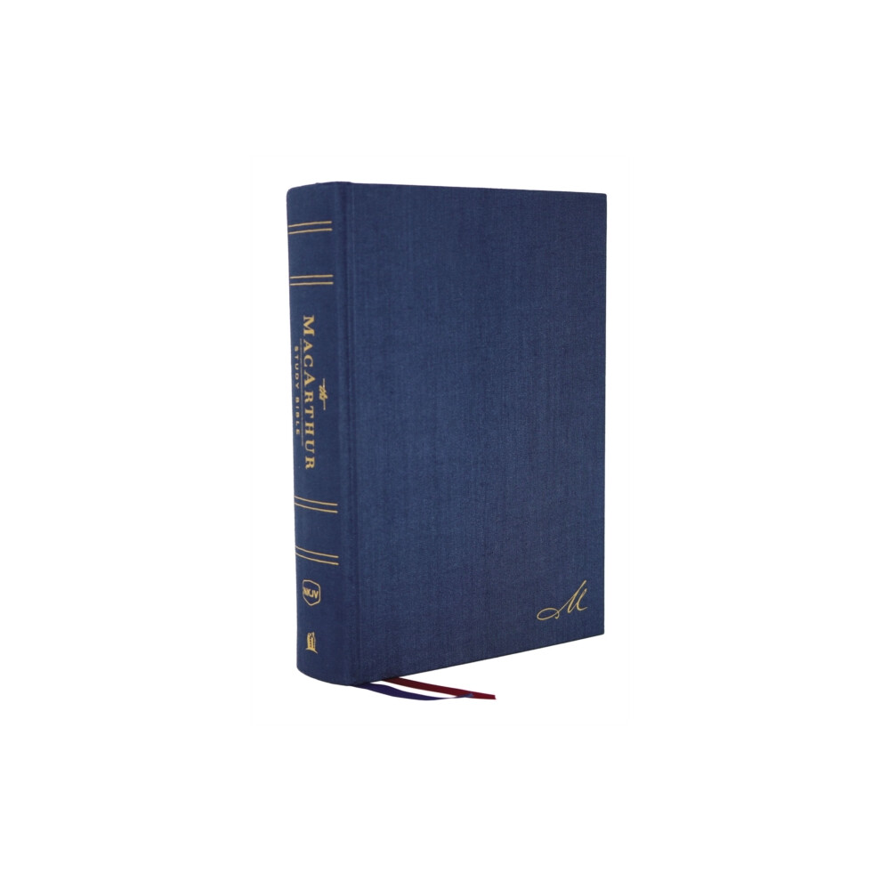NKJV, MacArthur Study Bible, Blue Cloth over Board, Comfort Print - Image 9