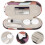 1Set Draagbare Dubbele Brillenopberger Met Hard Schild 3