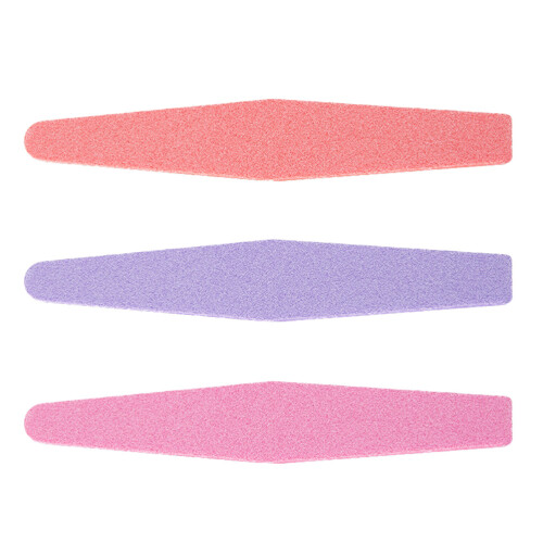 3 Pièces Râpes À Ongles Forme De Blocs Polissoirs En Éponge