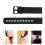 Black Silicone Watch Replacement Band Soft Comfortable Wrist Strap 2