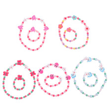 10Ensembles Collier Et Bracelet Enfants Cadeau Bijoux Fun