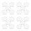 20 Pcs Portable Flower Shape Acrylic Mirror Sticker For Phone Case 6