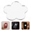20 Pcs Portable Flower Shape Acrylic Mirror Sticker For Phone Case 11