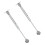 Gas Struts For Kitchen Cabinets Silver 2pcs 1