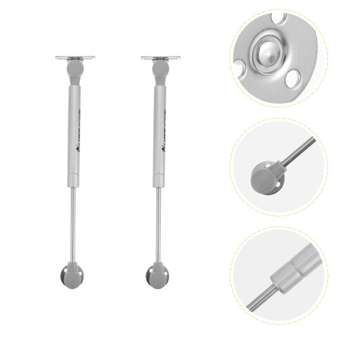 Gas Struts For Kitchen Cabinets Silver 2pcs 2