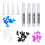 80 pcs cat nail caps with 4 adhesive glues for claw control 3