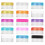 44 Pcs Small Plastic Pots Empty Cream Containers Mini Cosmetic Case 5
