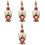 4 Pezzi Ricaricabile Per Profumo 25 Ml 5