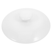 Ceramic Teaware Lid For Soup Bowl, Replacement Lid For Steamed Egg Custard, Home & Restaurant Kitchen Cookware Accessory
