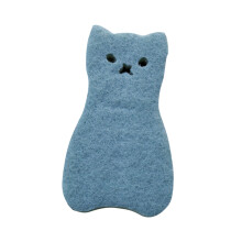 Dish Sponge 8 Piece Set Thickened Multi-Layer Cartoon Cat Design For Dishes And Bowls Home Cleaning
