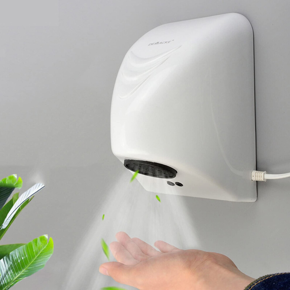 Hand Dryer 1200W Electric Wall Mounted Automatic Hand Dryer 10S Induction Hands For Toilets Commercial Or Household 9016109572745