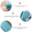 Body Bath Scrubbers Exfoliating Shower Towel Back Bathkit With Sponge 9