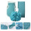 Body Bath Scrubbers Exfoliating Shower Towel Back Bathkit With Sponge 3