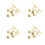 12 Pcs Valentine's Day Rotating Tea Light Candle Holder For Decor 9