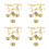 12 Pcs Valentine's Day Rotating Tea Light Candle Holder For Decor 10