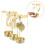 12 Pcs Valentine's Day Rotating Tea Light Candle Holder For Decor 11