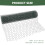 Grillage Hexagonal Galvanisé Recouvert Vert Pour Jardin 11