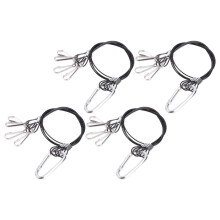 4St Stevige Rvs Plantenslingers Voor En Aquariumlamp