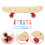 1 set diy skateboard deck graffiti, onafgewerkt met pigmenten 6