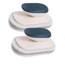 Kitchen Accessory Set 2-Piece Cleaning Sponge Brush For Easy Sink Sponge Tidy, Kitchen Sink Cleaning Tool