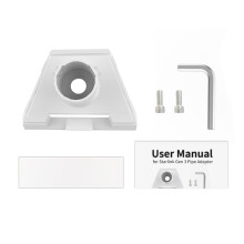 Pipe Adapter Pole Mount and Roof Mount Pipe Connector for Starlink Gen 3 V3 Standard Dish Mounting Kit