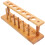 5 Pièces Porte-Tubes En Bois 6 Trous 3