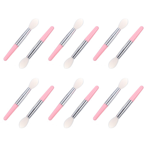 12 Pièces Pinceaux À En Silicone Pour Application De Rouge