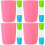 16 Pièces Housse Protection Bouteille Silicone 7
