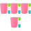 16 Pièces Housse Protection Bouteille Silicone 9