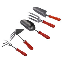 1Set Durable Garden Rake Hoe Set Ergonomic Handle for Home Use