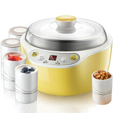 Household Automatic Yogurt Machine 1000ml Large Cup 4x125ml Small Cups LED Display, Timer Yogurt Natto Rice Wine Maker