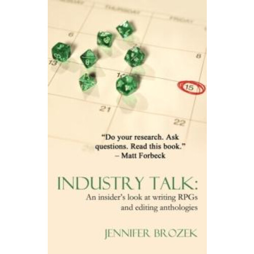 Industry Talk by Jennifer Brozek Paperback Book