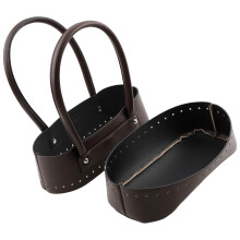 Handmade Bag Bottoms PU Leather Bag Handle For Knitting Crochet Handbag Sewing Supplies Fashion Set