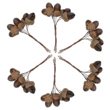 12 stk künstliche pinienkerne falsche bouquet diy