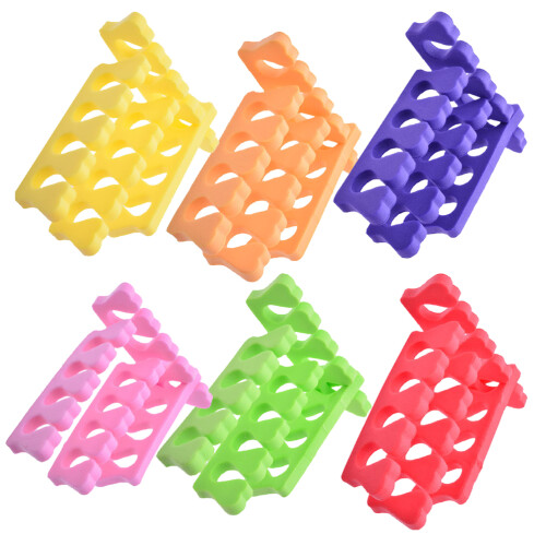 15 Pezzi Separatrice Per Dita Per Nail Art Manicure