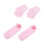 1 Paio In Gel Idratanti Per Risciacquo (Rosa) 7
