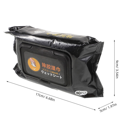 car glue remover wipes portable multi-function cleaning accessory 2