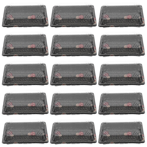 25 Sushi Doosjes Met Pet Bakje