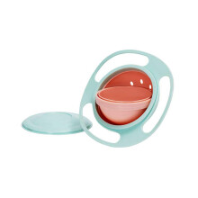 Bowl Gyro Anti Spill 360-Degree Gyro Bowl For Children, Bar And Home Use, Entertaining Saucer Tool