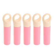Vervangende Mopsteel Roze 5 Stuks 4,6x1,3x1 Inch