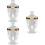3 Stks Transparante Snoepcontainer Vruchtenhouder Chocoladepot 8
