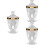 3 Stks Transparante Snoepcontainer Vruchtenhouder Chocoladepot 7