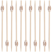 50 Pezzi Stuzzicadenti In Bamboo Per Frutta Cocktail Bevande Feste