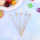 50 Pezzi Stuzzicadenti In Bamboo Per Frutta Cocktail Bevande Feste 6