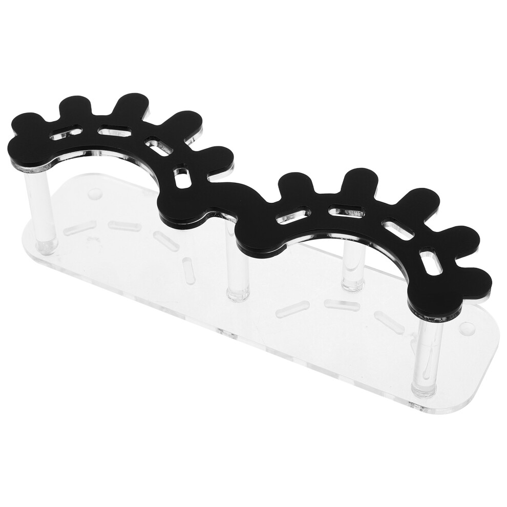 Solustre Lash Organizer Supplies Tools Grafted Eyelash Tweezers Storage Rack