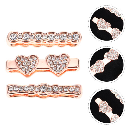 3 Lederen Decoratieve Ring Vrouwen Siliconen Legering 1